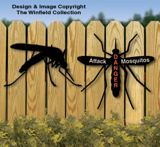 Mosquito Shadows Woodcrafting Pattern - The Winfield Collection