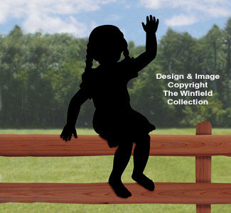 Waving Girl Shadow Wood Pattern - The Winfield Collection