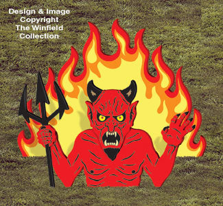 Rising Devil Woodcraft Pattern - The Winfield Collection