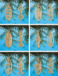 2 Piece Slotted Ornament Set # 12 - The Winfield Collection