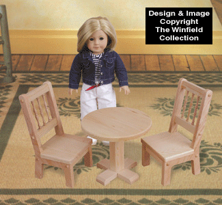 Set of 6 Doll Furniture Plans (W1441KF, 1442, 1443, 1444, 1465 & 1466KF) - The Winfield Collection