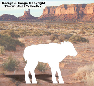 Buffalo Calf Shadow Woodcraft Pattern - The Winfield Collection