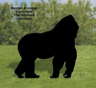 Gorilla Shadow Wood Project Pattern - The Winfield Collection