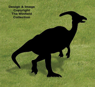 Duckbill Dinosaur Shadow Pattern - The Winfield Collection