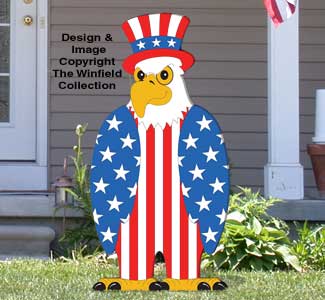 Large Patriotic Eagle Pattern - The Winfield Collection