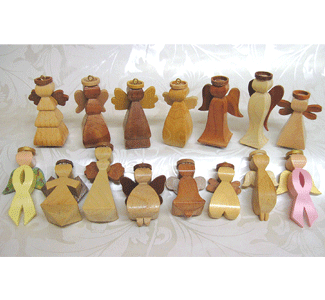 Compound Cut Angel Ornaments Project Pattern - The Winfield Collection