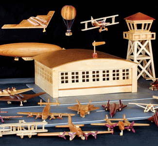 Aviation History in Wood Project Design Patterns - The Winfield Collection