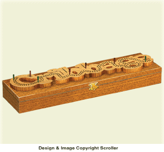 Cribbage Board Box Pattern #1 - The Winfield Collection
