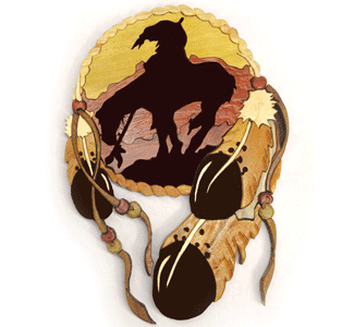 End of the Trail Intarsia Design Pattern - The Winfield Collection