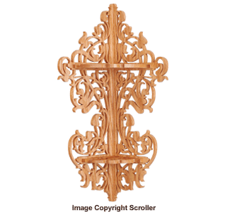 Corner Wall Shelf Project Pattern - The Winfield Collection