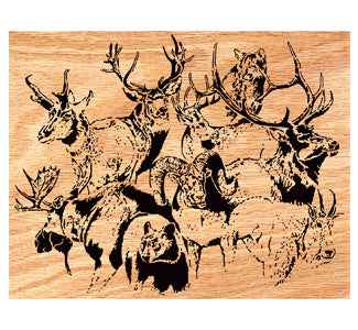 Western Heritage Scroll Saw Pattern