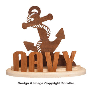 Navy Shelf Sitter Pattern - The Winfield Collection