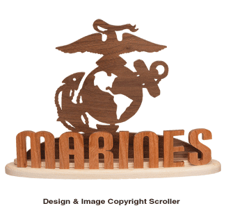 Marines Shelf Sitter Pattern - The Winfield Collection