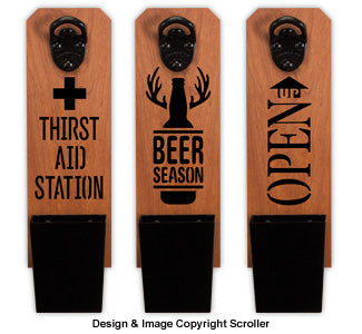 Bottle Opener Set #2 Patterns - The Winfield Collection