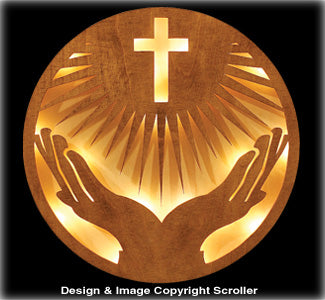 Lighted Praise Be to God Wall Art Pattern - The Winfield Collection