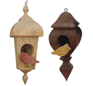 Birdhouse Ornaments Pattern Set - The Winfield Collection