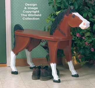 Horse Bench Wood Plans