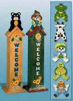 Seasonal Birdhouse Greeters Pattern