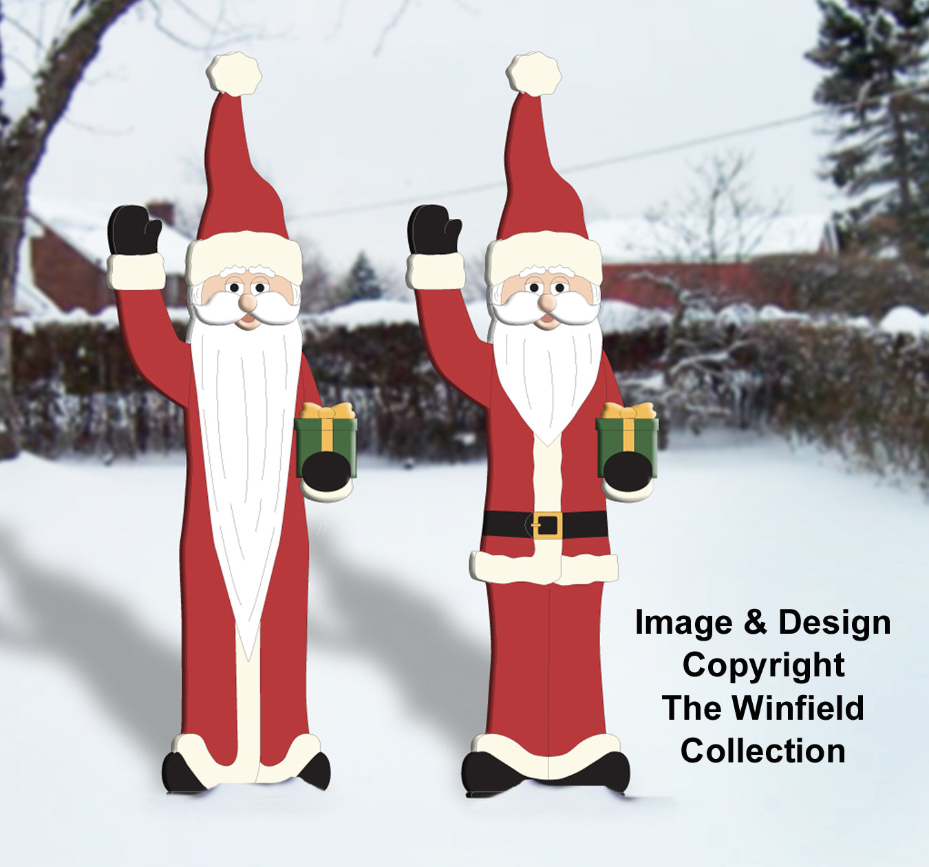 Gigantic Santa Premium Pattern - The Winfield Collection