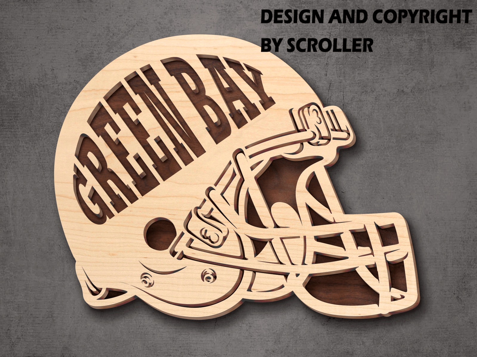 Green Bay Helmet - The Winfield Collection
