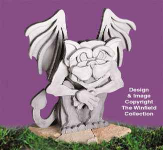 Garden Gargoyle Woodcraft Pattern