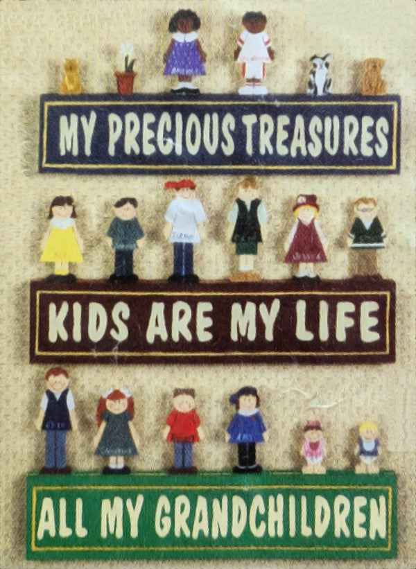 Precious Children Plaque(s) Woodcraft Pattern (F)