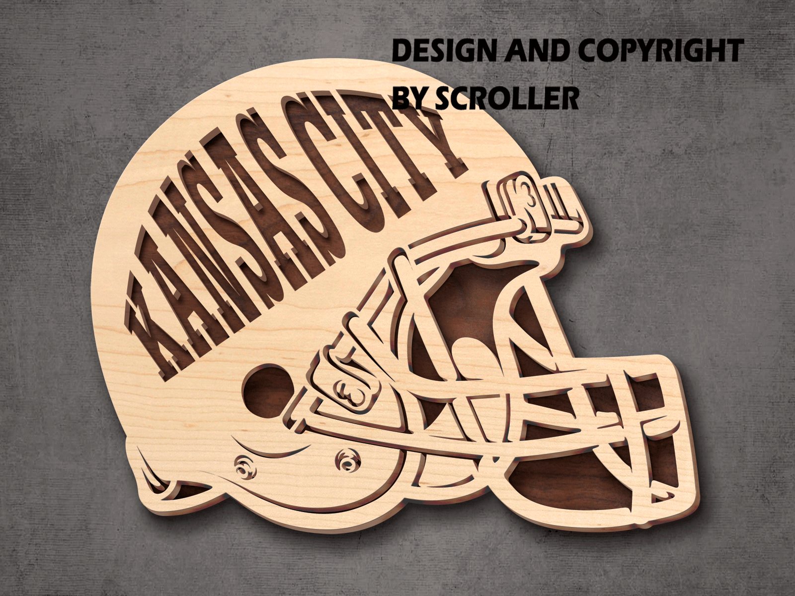 Kansas City Helmet - The Winfield Collection