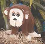 Layered Monkey Woodcraft Pattern