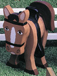 Layered Pony Woodcraft Pattern-Downloadable - The Winfield Collection