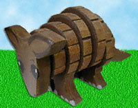 Layered Armadillo Woodcraft Pattern - The Winfield Collection
