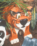 Layered Tiger Woodcraft Pattern - The Winfield Collection