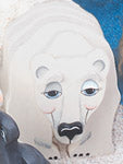 Layered Polar Bear Woodcraft Pattern - The Winfield Collection