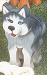 Layered Husky Woodcraft Pattern - The Winfield Collection
