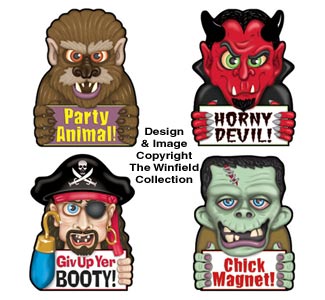 Fun Halloween Car Magnet Set - The Winfield Collection