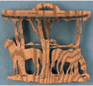 Horse Family #1 Single Shelf Project Pattern - The Winfield Collection