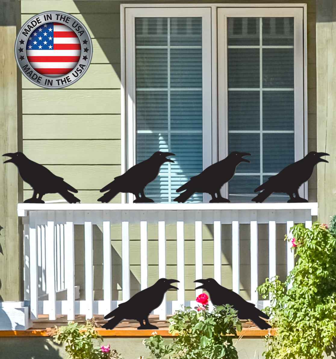 Scary Ravens All-Weather Outdoor Display