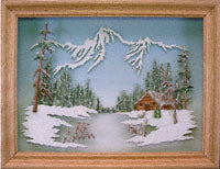 Natures Retreat Scroll Saw Pattern - The Winfield Collection