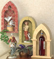 Wall Niches Wood Project Plans(F) - The Winfield Collection