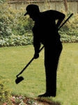 Hoeing Man Shadow Woodcraft Pattern(F) - The Winfield Collection