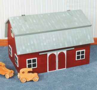 Toy Box Barn Woodcraft Pattern (F)