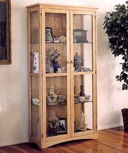 Craftsman Curio Cabinet Plans - The Winfield Collection