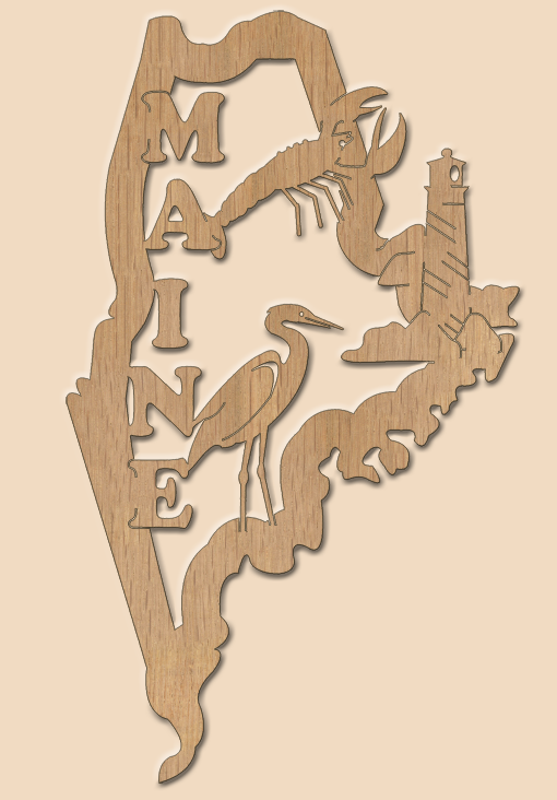 United States Plaques - Maine