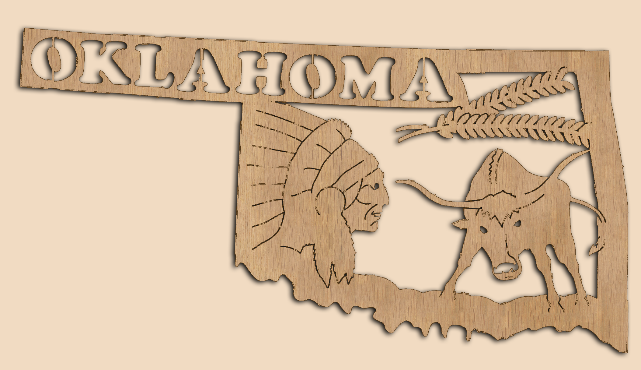United States Plaques - Oklahoma