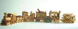 Circus Train Woodcraft Plans - The Winfield Collection