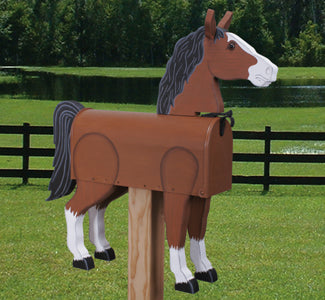 Horse Mailbox Woodcrafting Pattern - The Winfield Collection