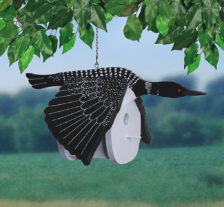Loon Birdhouse Wood Project Pattern - The Winfield Collection