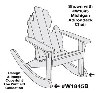 Optional Adirondack Chair Rockers Pattern - The Winfield Collection