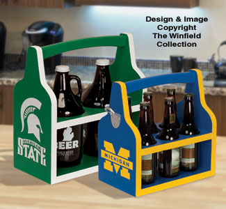 Beer Caddies Wood Pattern - The Winfield Collection