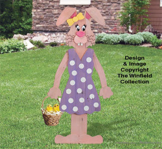 Pallet Wood Female Bunny Pattern - The Winfield Collection