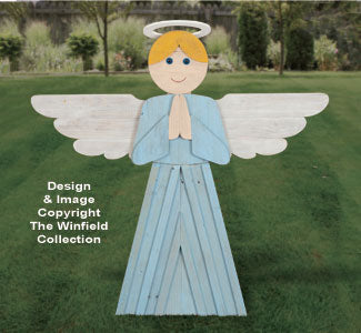 Pallet Wood Praying Angel Pattern - The Winfield Collection